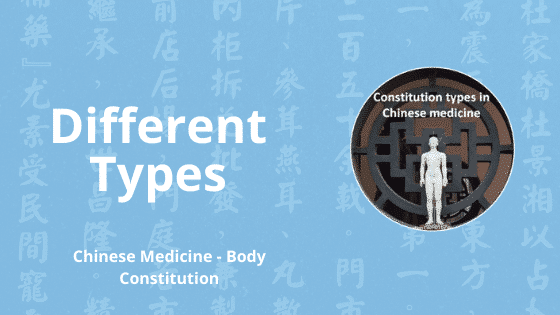 chinese medicine constitution types