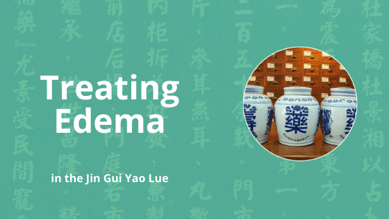treating edema in chinese medicine