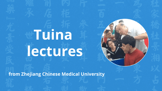 tuina lectures