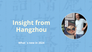 Insight about Chinese Medicine from Hangzhou, China. What´s new in 2024